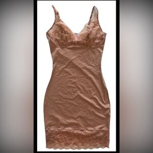 Victoria’s Secret S Beije Nightie Dress Cream Lace Sexy Lingerie